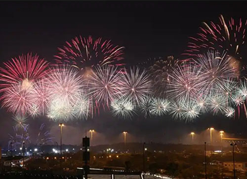 商丘焰火晚会